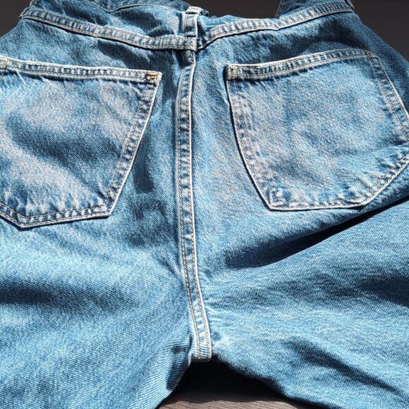 FREE PEOPLE 'Straight Up Baggy' Jeans in Light Blue - Size 27 - Picture 16 of 17